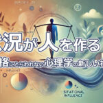 『状況が人を作る？』性格にとらわれない心理学の新しい視点