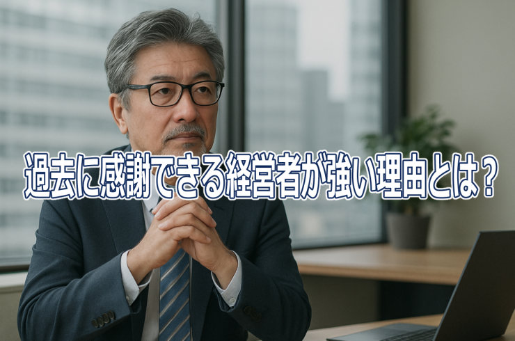 過去に感謝できる経営者が強い理由とは？