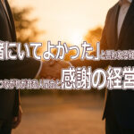 「一緒にいてよかった」と言われる経営者へ──つながりが育む人間力と感謝の経営