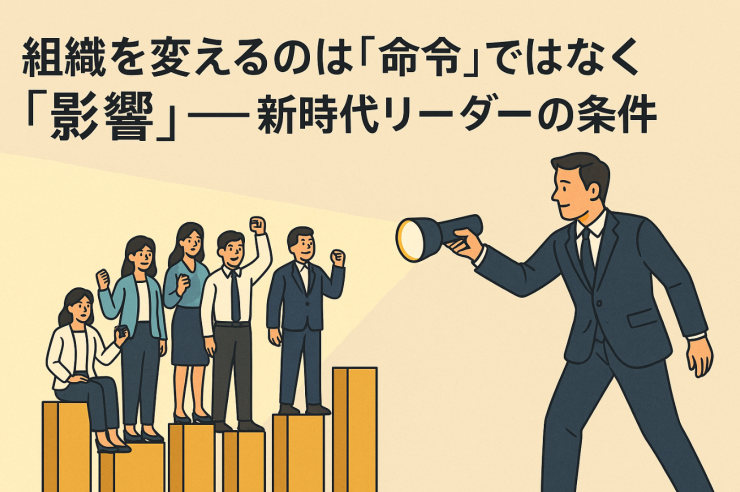 組織を変えるのは「命令」ではなく「影響」──新時代リーダーの条件