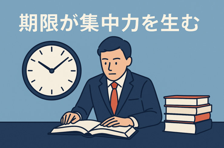 「期限が集中力を生む」──“積ん読症”から抜け出す経営者の学び方