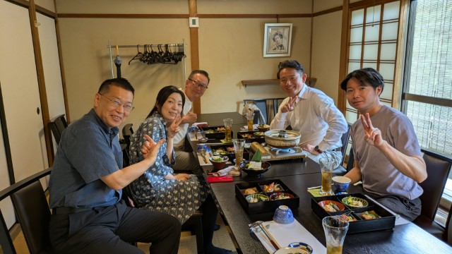 経営者塾 in 京都 での語らい「素敵な空間、おいしい食事、温かい語らい」