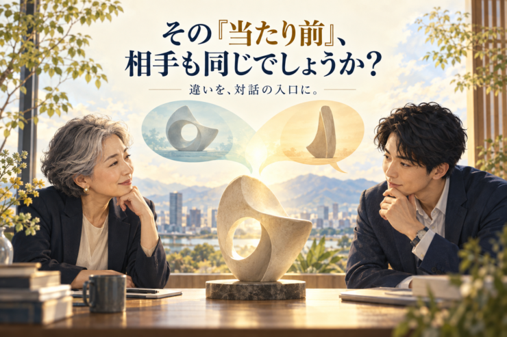 その「当たり前」、相手も同じでしょうか？世代や立場の違いを、対話の入口にeyecatch